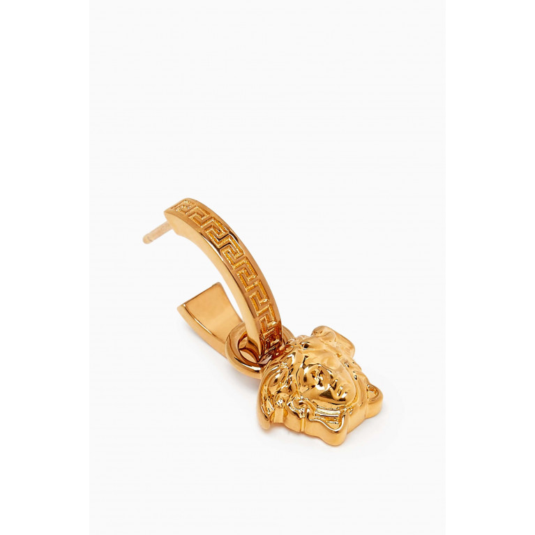 Versace - La Medusa Greca Hoop Earrings in Brass