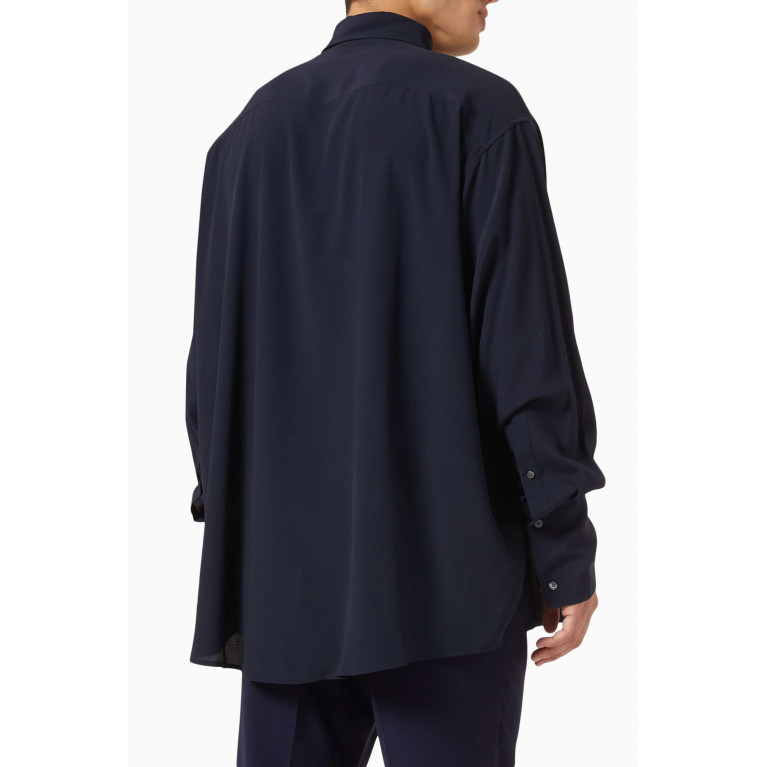Ami - Oversized Shirt in Silk Blend