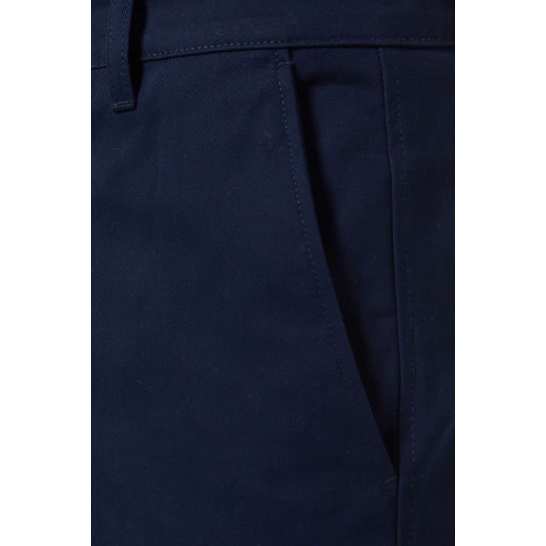 Ami - Chino Pants in Cotton-gabardine Blue