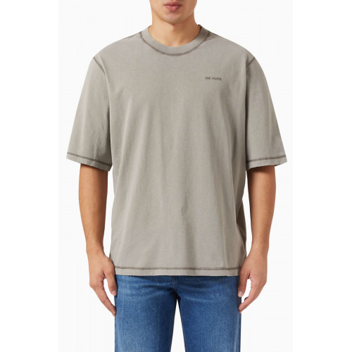 Ami - Fade Out T-shirt in Cotton Neutral