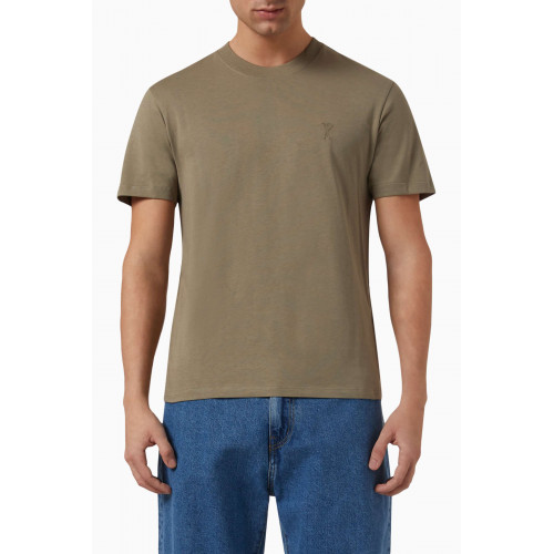 Ami - ADC T-shirt in Cotton Jersey Neutral
