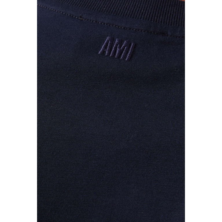 Ami - ADC T-shirt in Cotton-jersey Blue