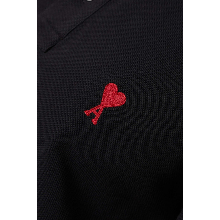 Ami - Ami De Coeur Polo Shirt in Cotton