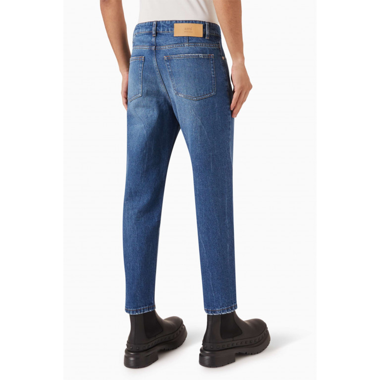 Ami - Tapered-fit Jeans in Denim
