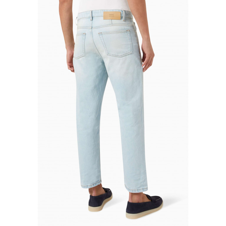 Ami - Mid-rise Tapered-fit Jeans