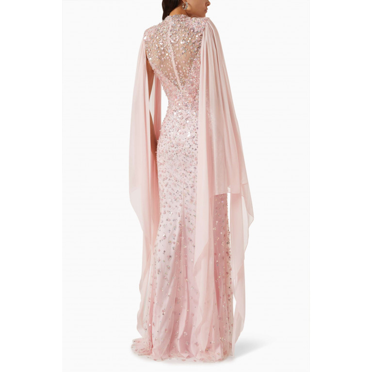 Jenny Packham - Rita Embellished Dress in Silk