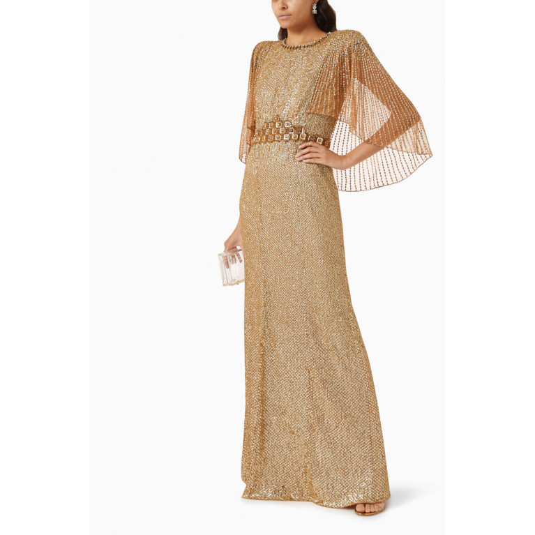 Jenny Packham - Hedy Embellished Dress in Tulle