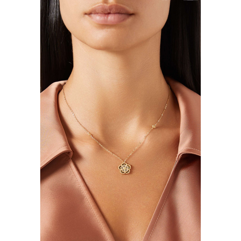 Damas - Farfasha Giardino Oro Necklace in 18kt Yellow & White Gold