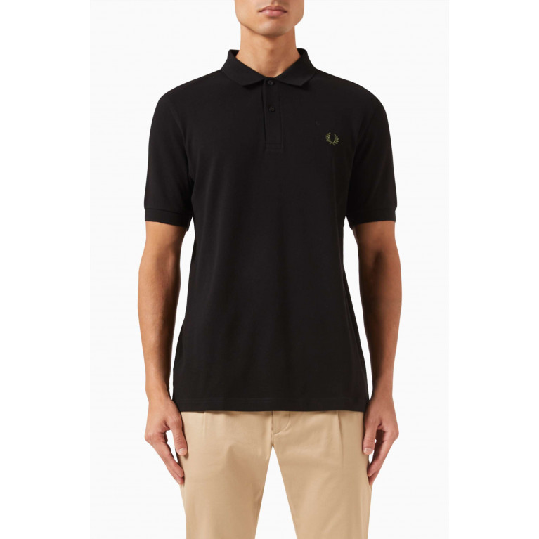 Fred Perry - Logo-embroidered Polo Shirt in Cotton