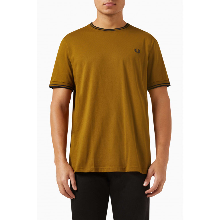 Fred Perry - Twin Tipped T-shirt in Cotton