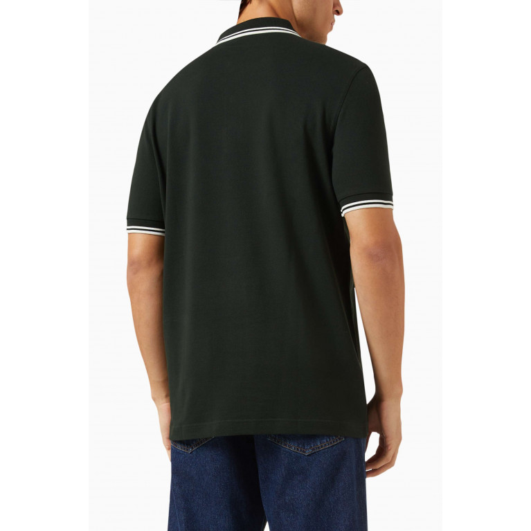 Fred Perry - Twin Tipped Logo Polo Shirt in Cotton Piqué