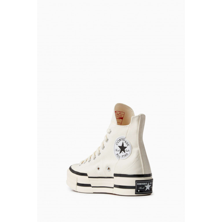 Converse - Chuck 70 Plus High-top Sneakers in Cotton Canvas