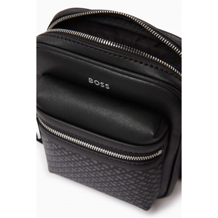 Boss - Zair Reporter Bag in Regenerated Leather