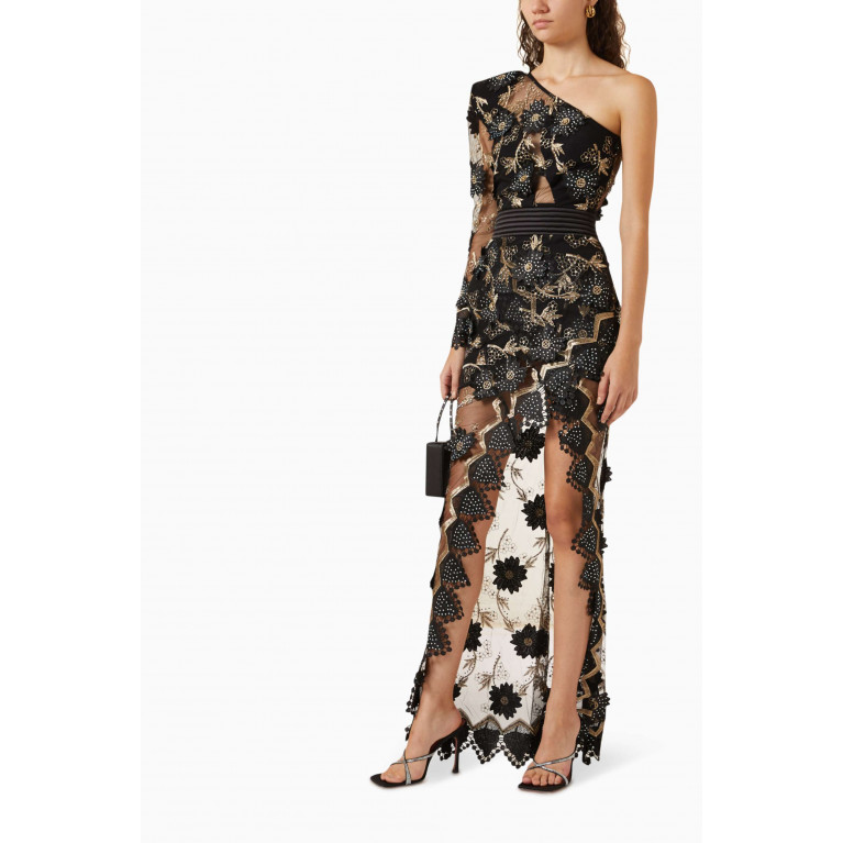 Zhivago - By The Way Embellished Gown in Lace & Mesh