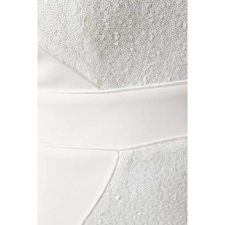 Zhivago - Super Rad Sequin-embellished Gown White