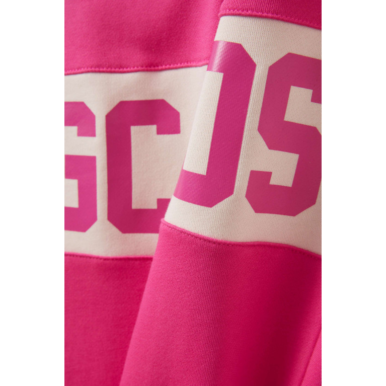 GCDS - Logo Sweatpants in Cotton Pink