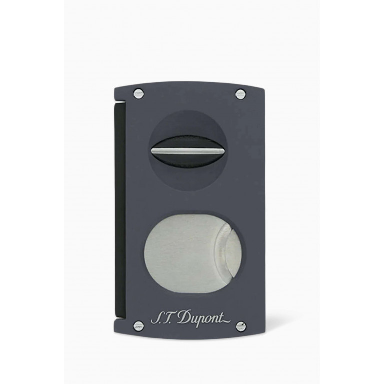 S. T. Dupont - Matte Double-blade Cigar Cutter in Metal