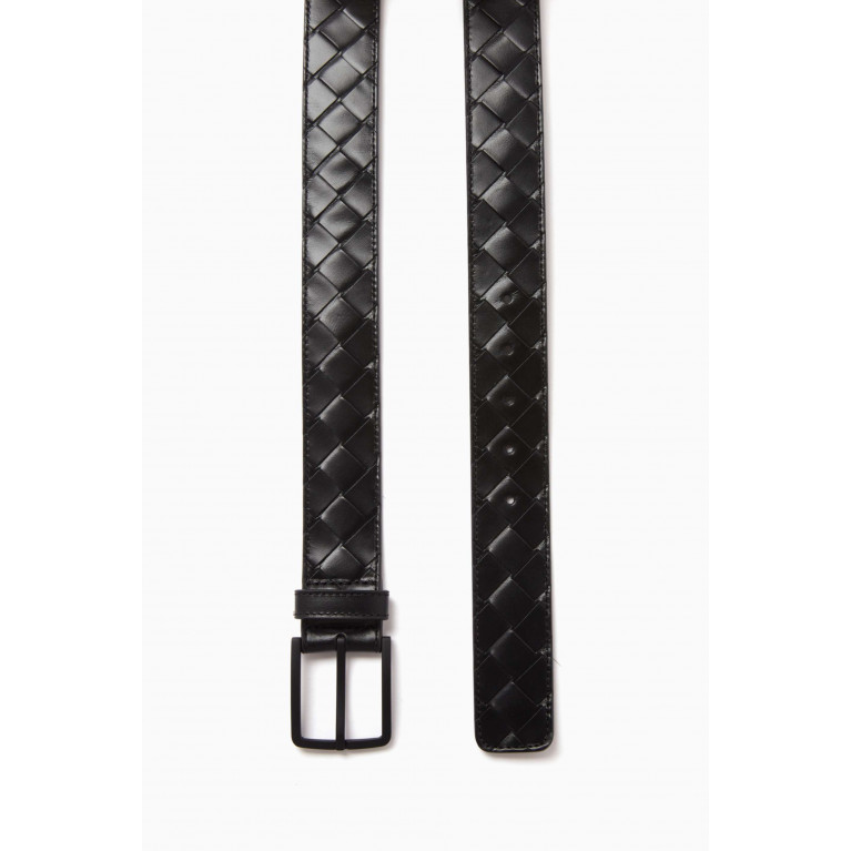 Bottega Veneta - Belt in Intrecciato Leather, 35mm