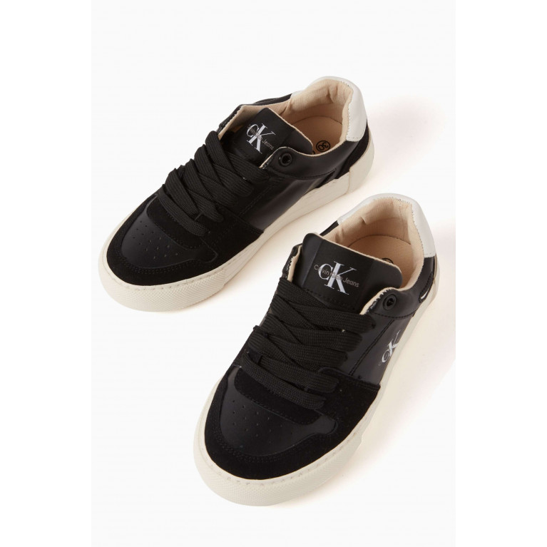 Calvin Klein - Low-Cut Sneakers in Faux Leather