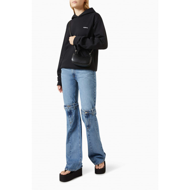 Coperni - Open-Knee Panel Jeans in Cotton