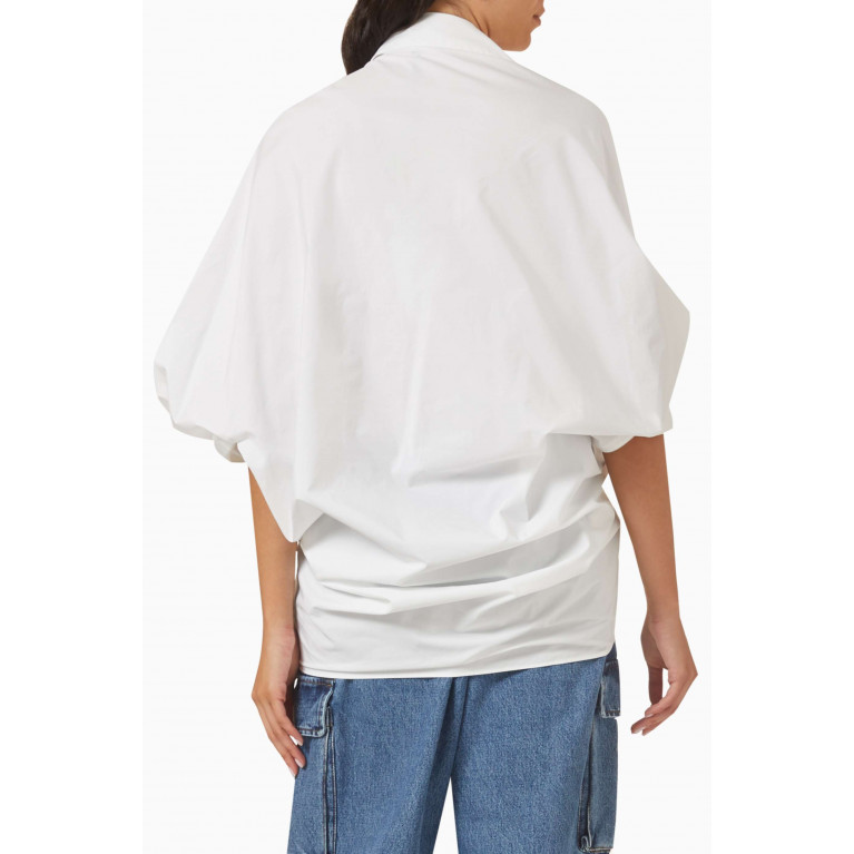 Coperni - Wrapped Shirt in Cotton