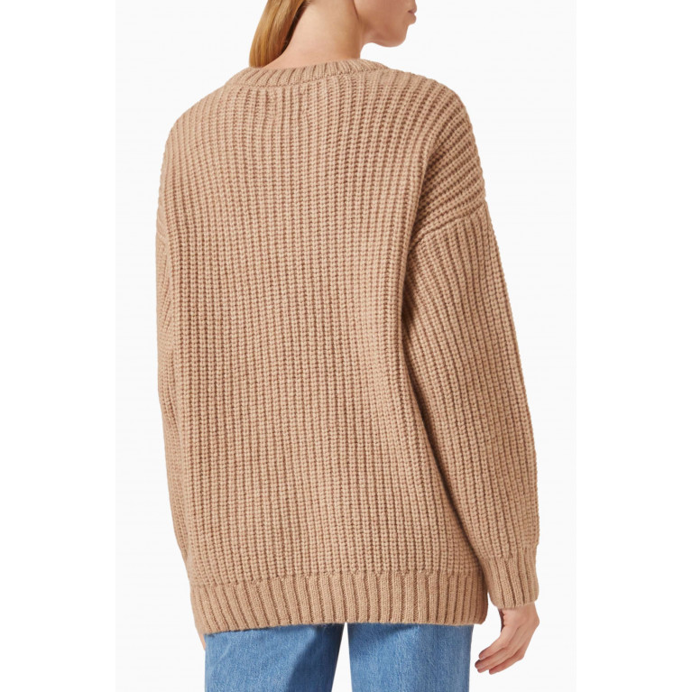 ANINE BING - Sydney Oversized Sweater in Knit