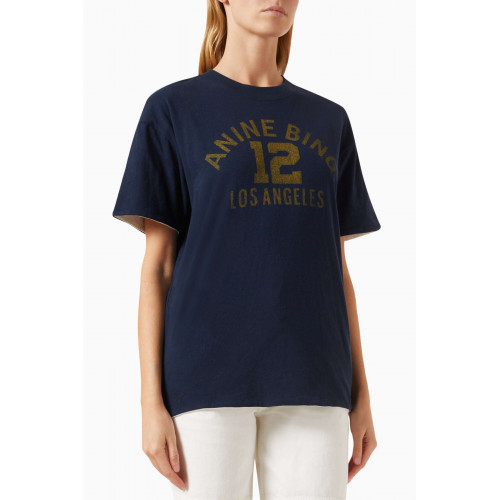 ANINE BING - Toni Tee Reversible T-shirt in Organic Cotton
