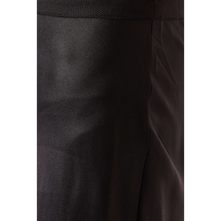 ANINE BING - Bar Midi Skirt in Silk-Satin