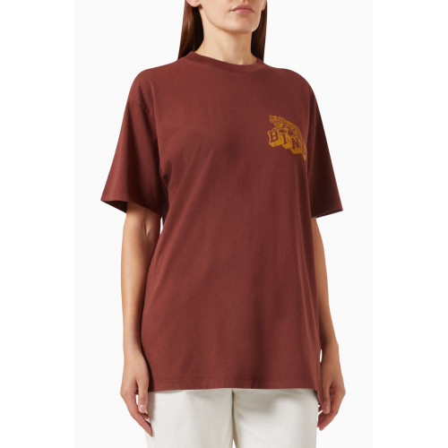ANINE BING - Walker Retro Tiger Print T-Shirt in Cotton