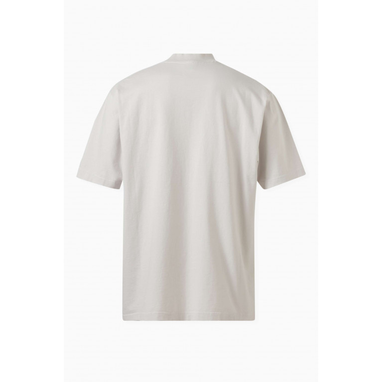 Balenciaga - Logo-print Medium Fit T-shirt in Vintage Jersey