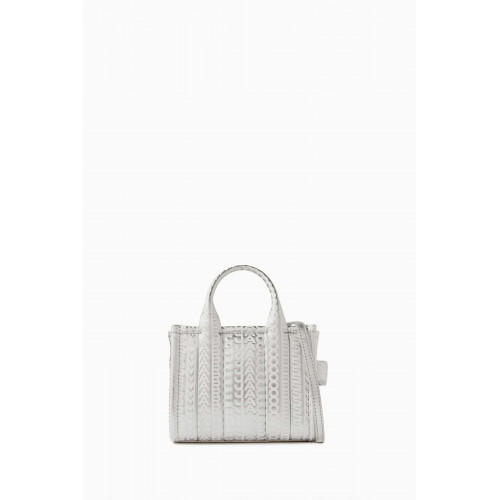 Marc Jacobs - The Micro Tote Bag in Metallic Leather