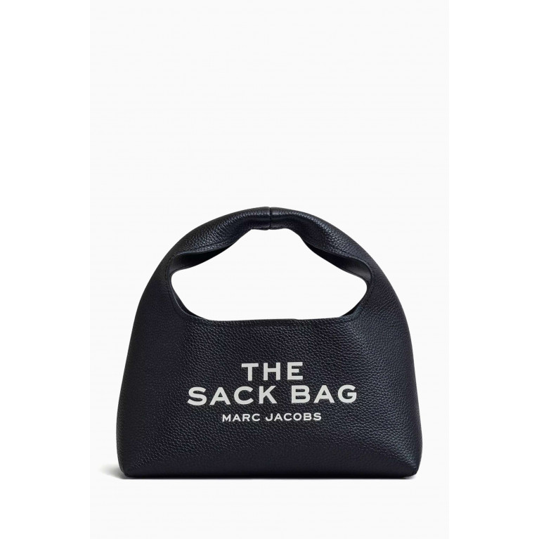 Marc Jacobs - The Mini Sack Top-handle Bag in Leather Black
