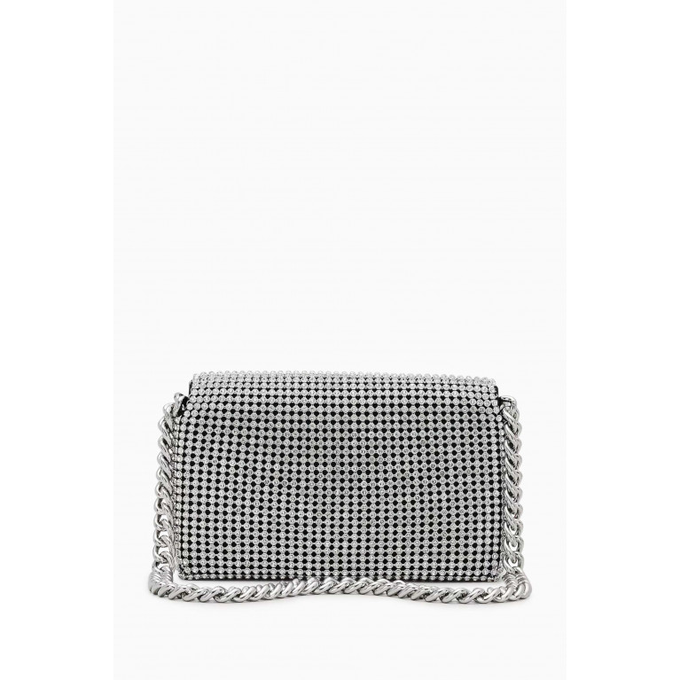 Marc Jacobs - Mini J Marc Crystal-embellished Shoulder Bag in Leather
