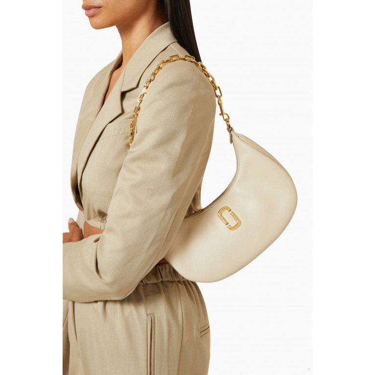 Marc Jacobs - The Curve Shoulder Bag in Leather White