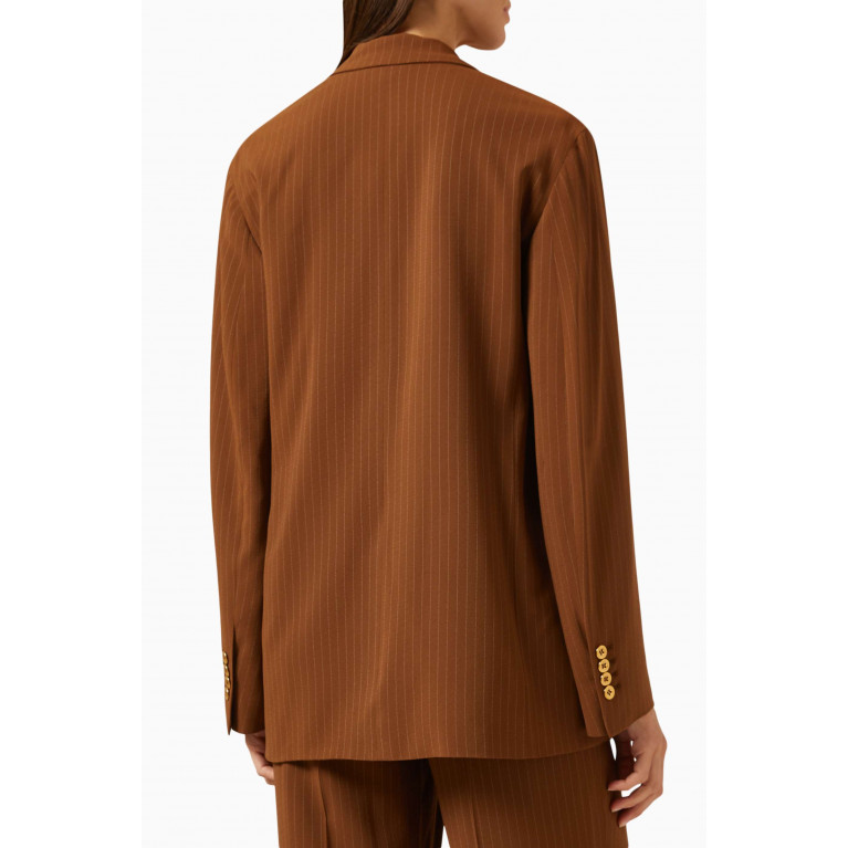 Loro Piana - Aisha Striped Blazer in Silk