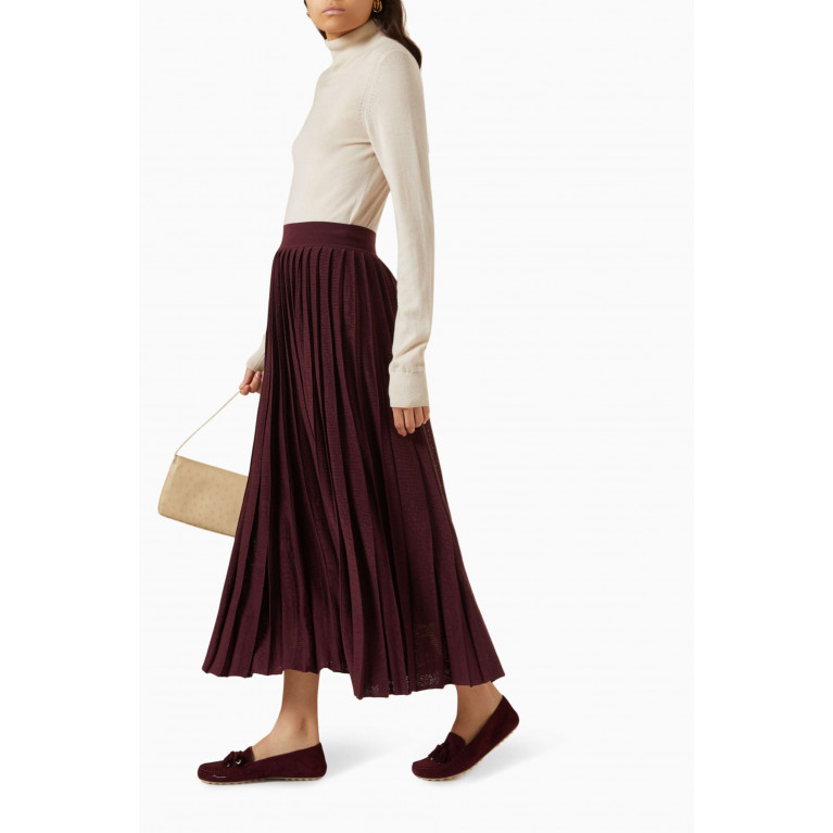 Loro Piana - Cajamarca Midi Skirt in Virgin Wool