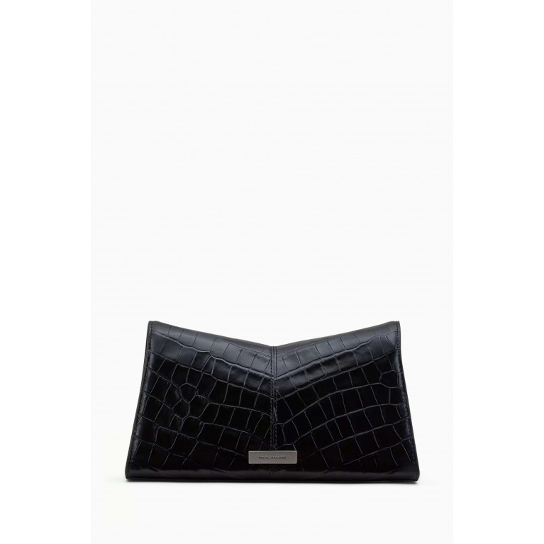 Marc Jacobs - The St. Marc Clutch Bag in Croc-embossed Leather