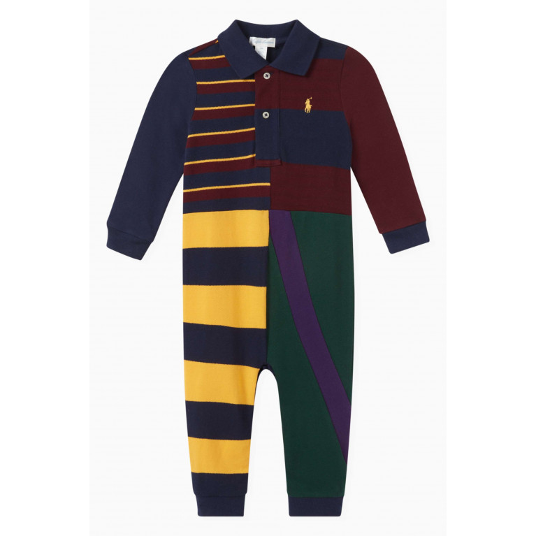 Polo Ralph Lauren - Striped Pyjama Jumpsuit in Cotton