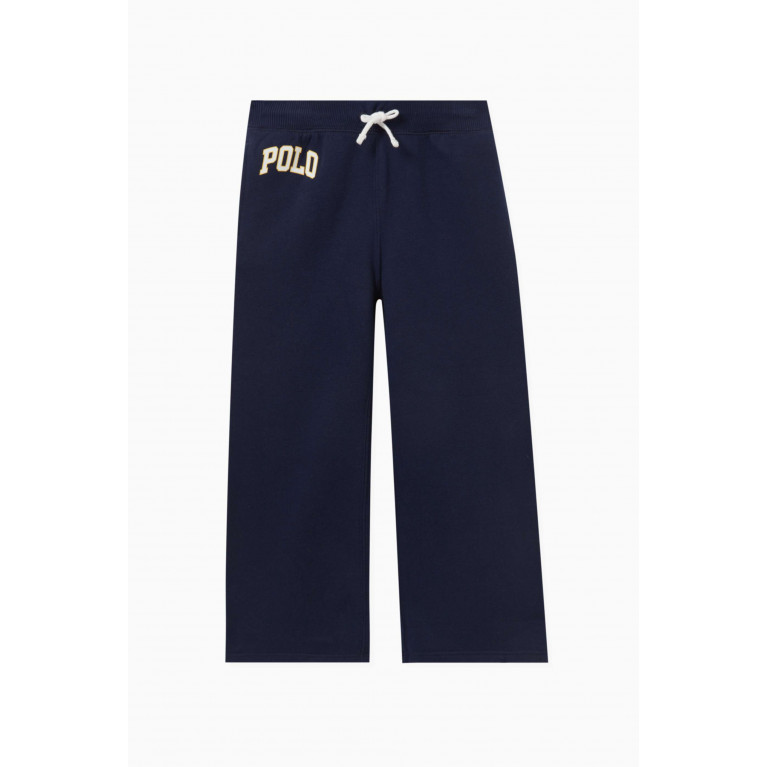 Polo Ralph Lauren - Logo Wide-leg Sweatpants in Cotton