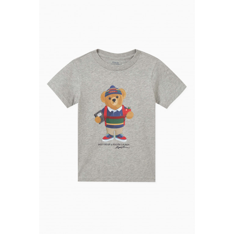 Polo Ralph Lauren - Bear Printed T-shirt in Cotton