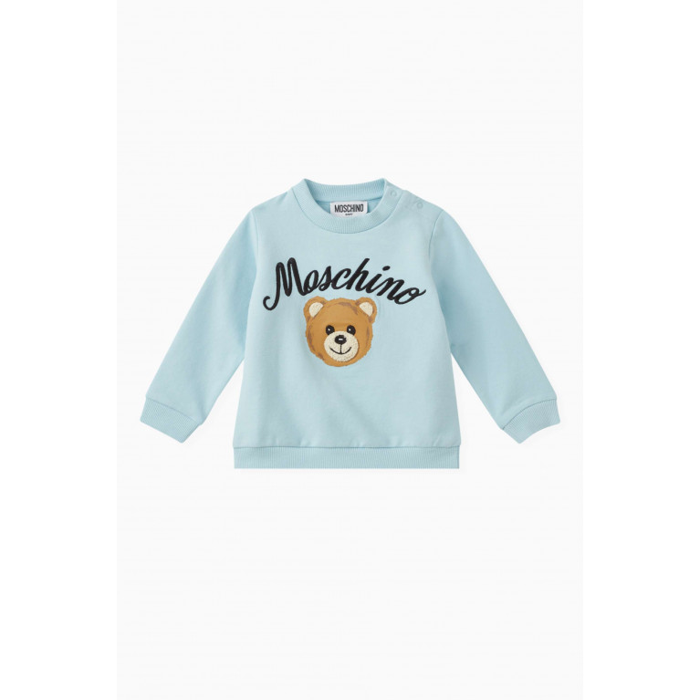 Moschino - Teddy Bear Sweatshirt in Cotton