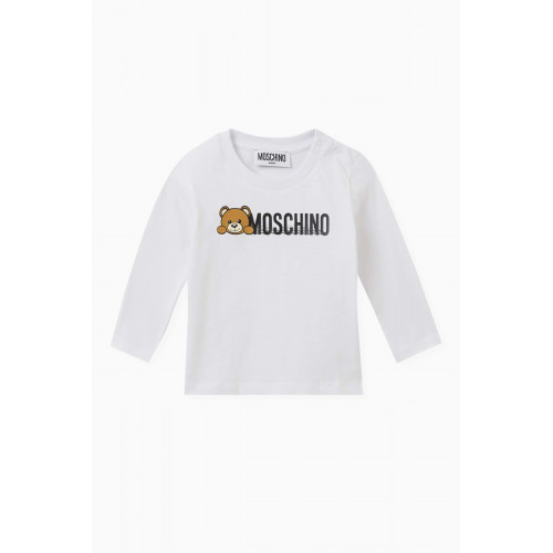 Moschino - Teddy Bear Print T-Shirt in Cotton