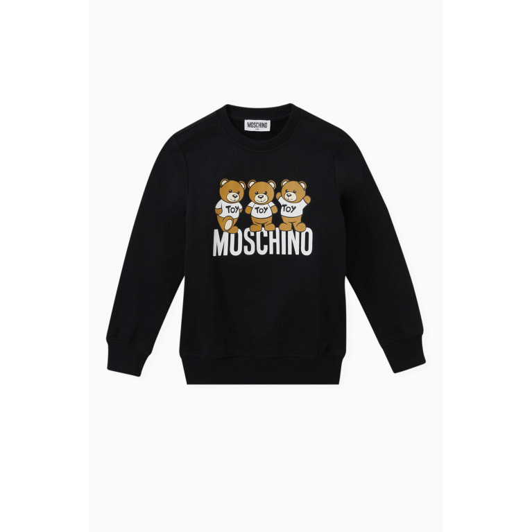 Moschino - Teddy Bear Sweatshirt in Cotton