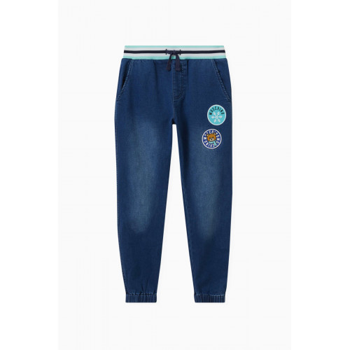 Moschino - Circle Logo Patch Jeans in Cotton