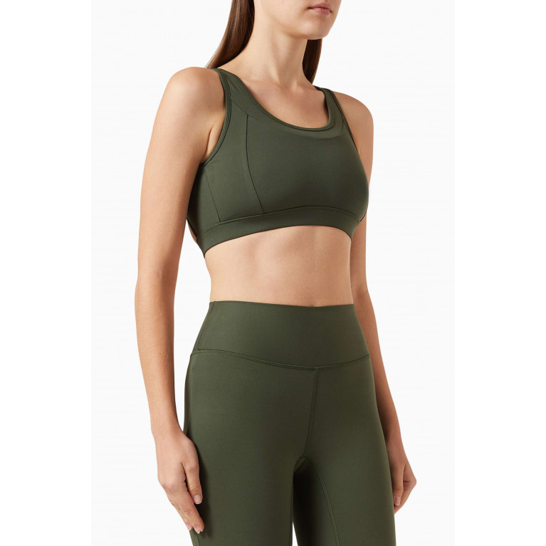 The Giving Movement - Core Sports Bra in Softskin100© Green