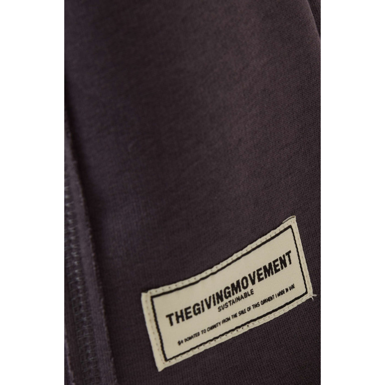 The Giving Movement - Raw-edge Joggers in Cotton-blend Jersey