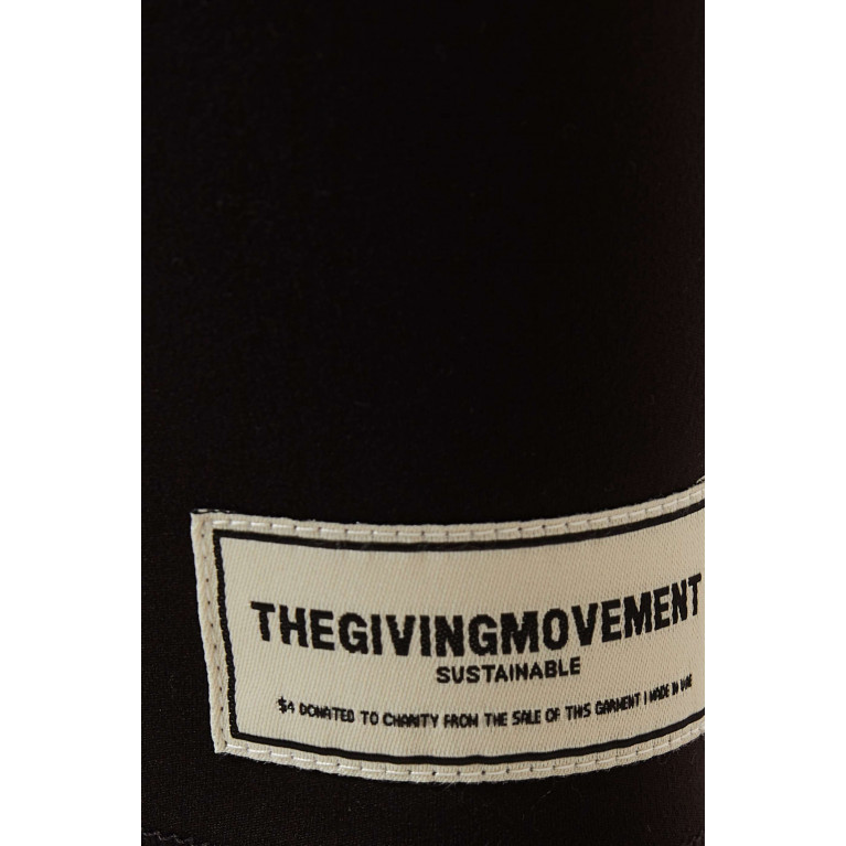 The Giving Movement - Recycled 24 Leggings in Softskin100© Black