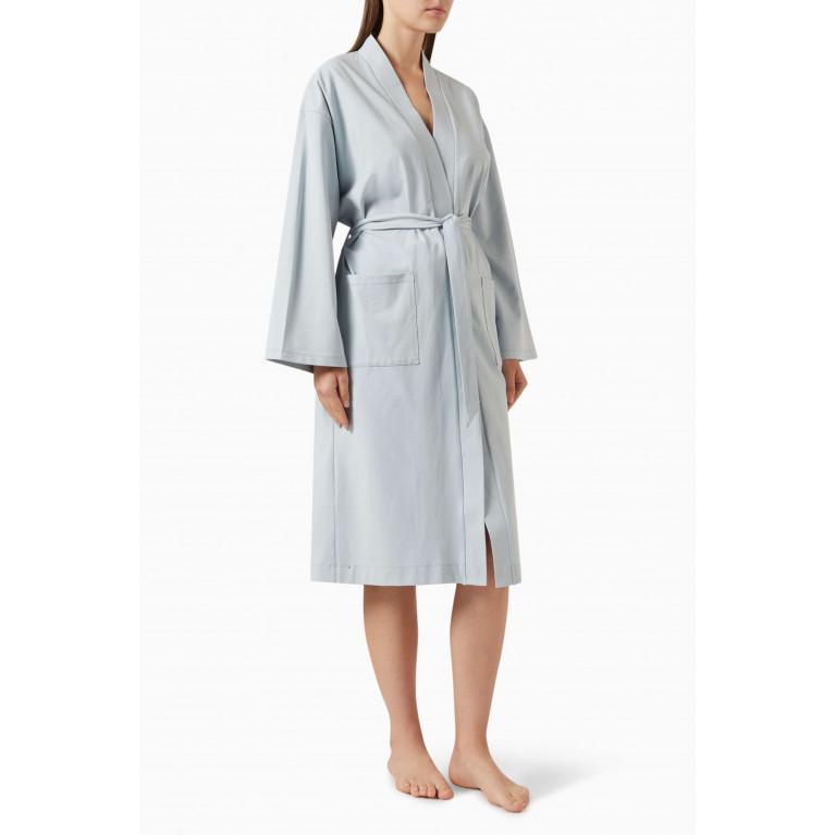 The Giving Movement - Night Gown in Organic Cotton Jersey Blue