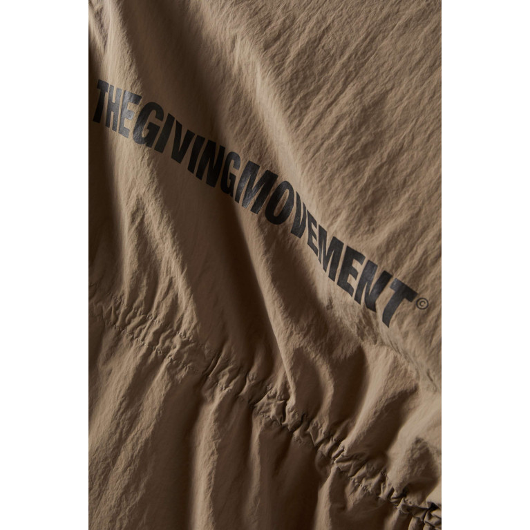 The Giving Movement - Zip Hoodie in Re-Shell100©