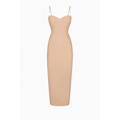 SKIMS - Moulded Underwire Maxi Dress Clay